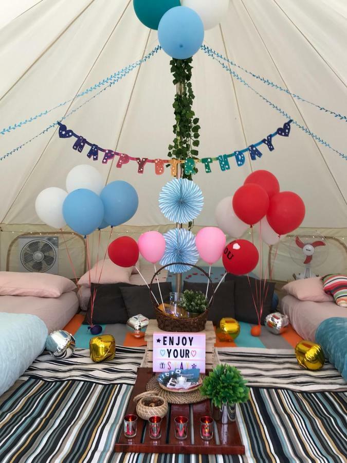 Glamping Kaki - Medium Bell Tent Singapore Esterno foto