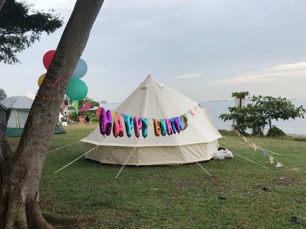 Glamping Kaki - Medium Bell Tent Singapore Esterno foto