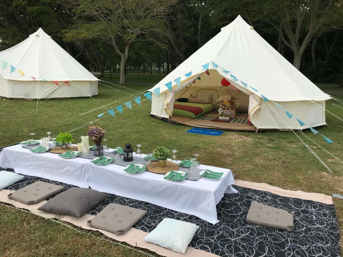 Glamping Kaki - Medium Bell Tent Singapore Esterno foto
